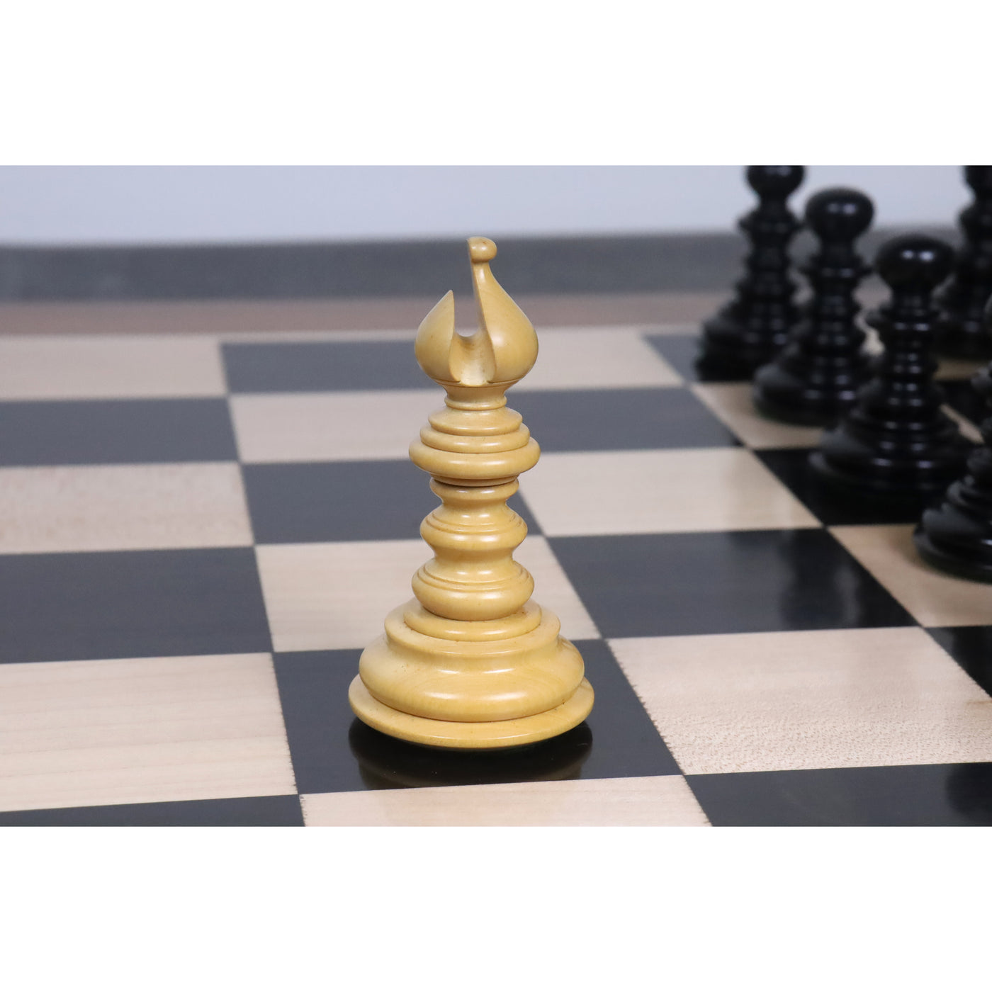 Combo of 4.3" Marengo Luxury Staunton Chess Set - Pieces in Ebony Wood with Board and Box