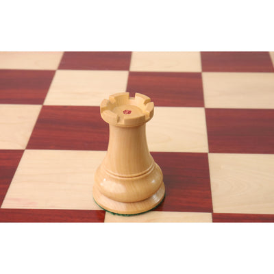 1849 Jacques Cook Staunton Collectors Chess Set - Chess Pieces Only- Bud Rosewood -3.75"