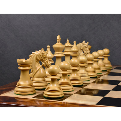 4.3" Napoleon Luxury Staunton Chess Set - Chess Pieces Only -Triple Weighted Ebony Wood