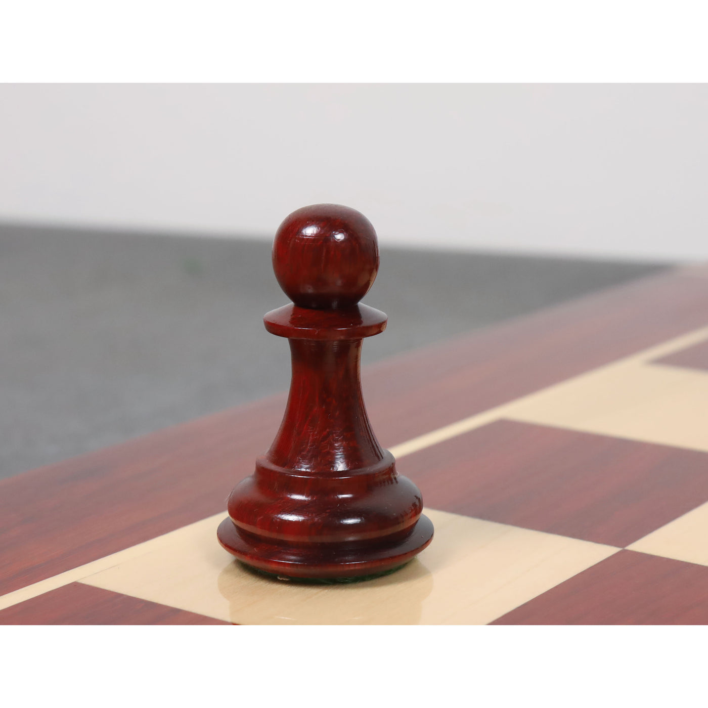 Slightly Imperfect 4.2" American Staunton Luxury Chess Set- Chess Pieces Only-Triple Weighted Budrose Wood