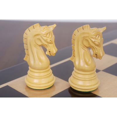 Combo of 3.8" Imperial Staunton Luxury Chess Set - Pieces in Ebony Wood with 21" Ebony Board and Box
