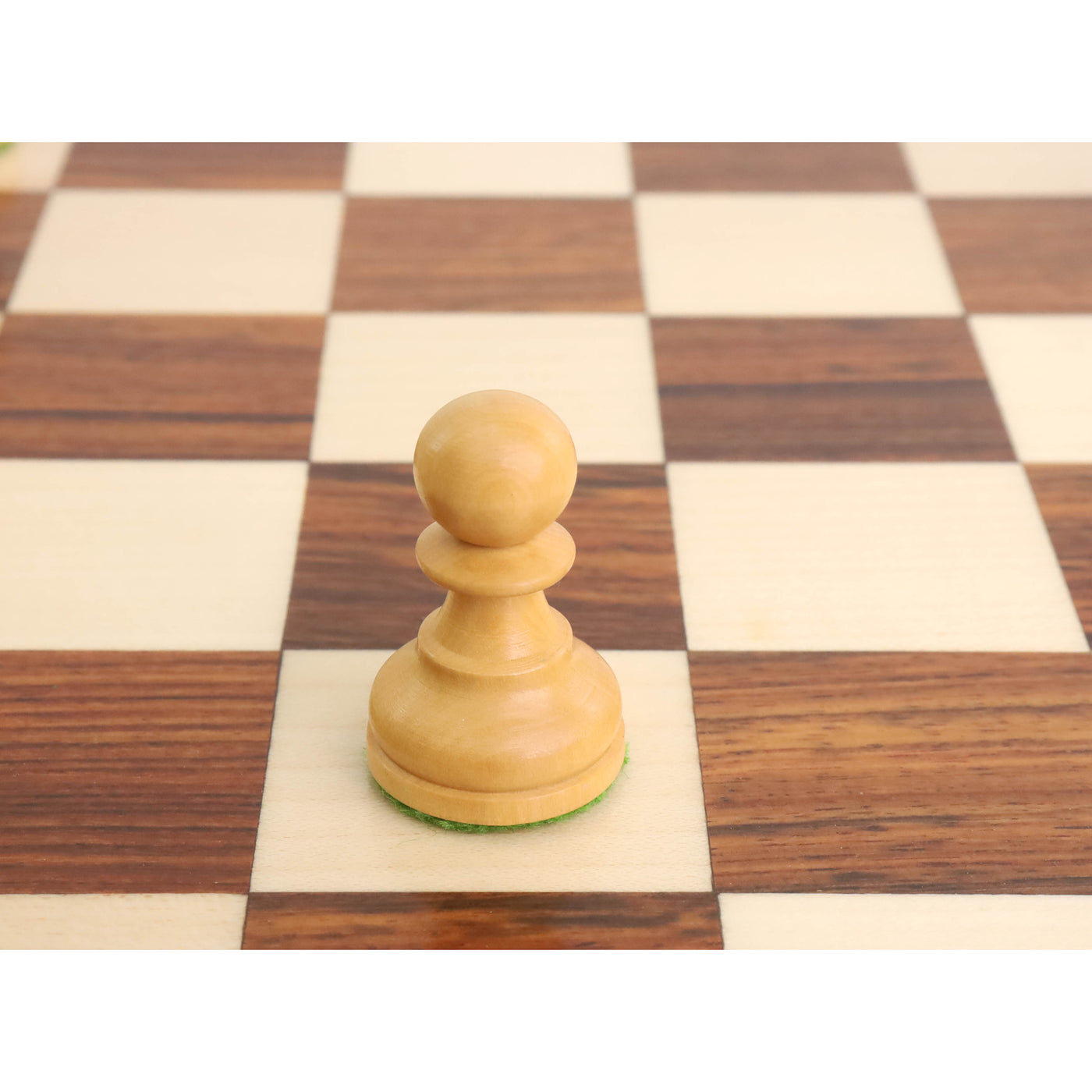 Combo of Compact Size Tournament Chess set - Pieces in Golden Rosewood with Board and Box