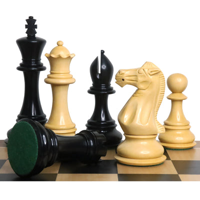 The sheffield Series chess pieces Boxwood & Padauk 4.4 King