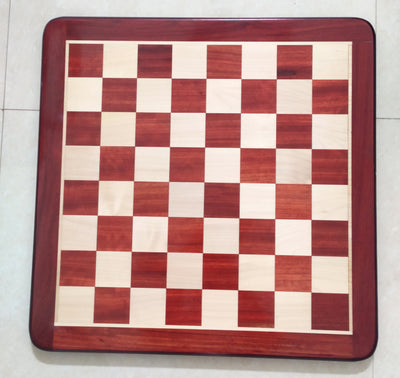 Slightly Imperfect 21" Bud Rosewood & Maple Wood Chess board