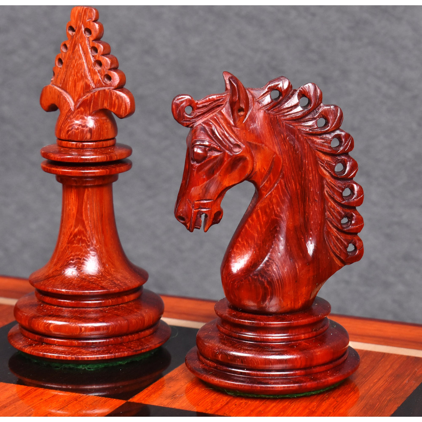 Slightly Imperfect 4.5″ Carvers’ Art Luxury Chess Pieces Only Set