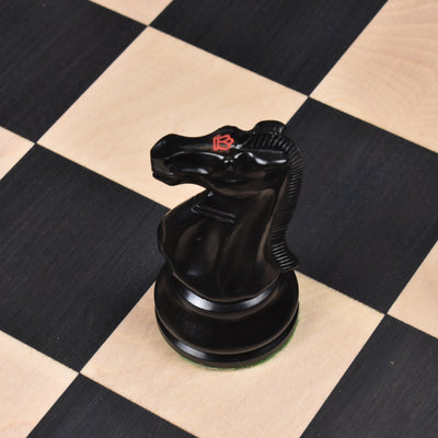 Slightly Imperfect 3.9" Lessing Staunton Chess Pieces only Set