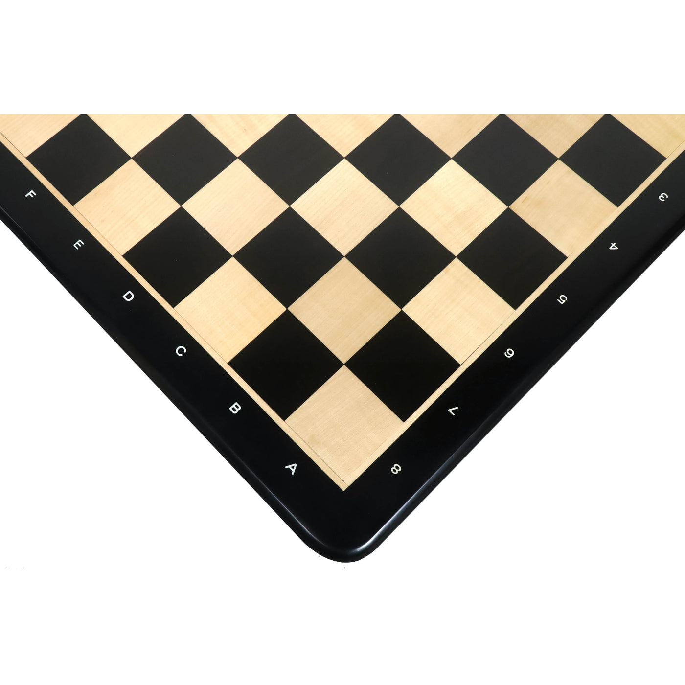 Ebony Wood & Maple Wood Chess board - Chess Storage Box - Algebraic Notations