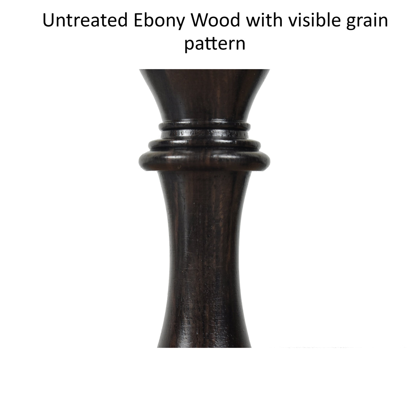 Combo of 4.1" Chamfered Base Staunton Chess Set - Pieces in Ebony Wood with Board and Box