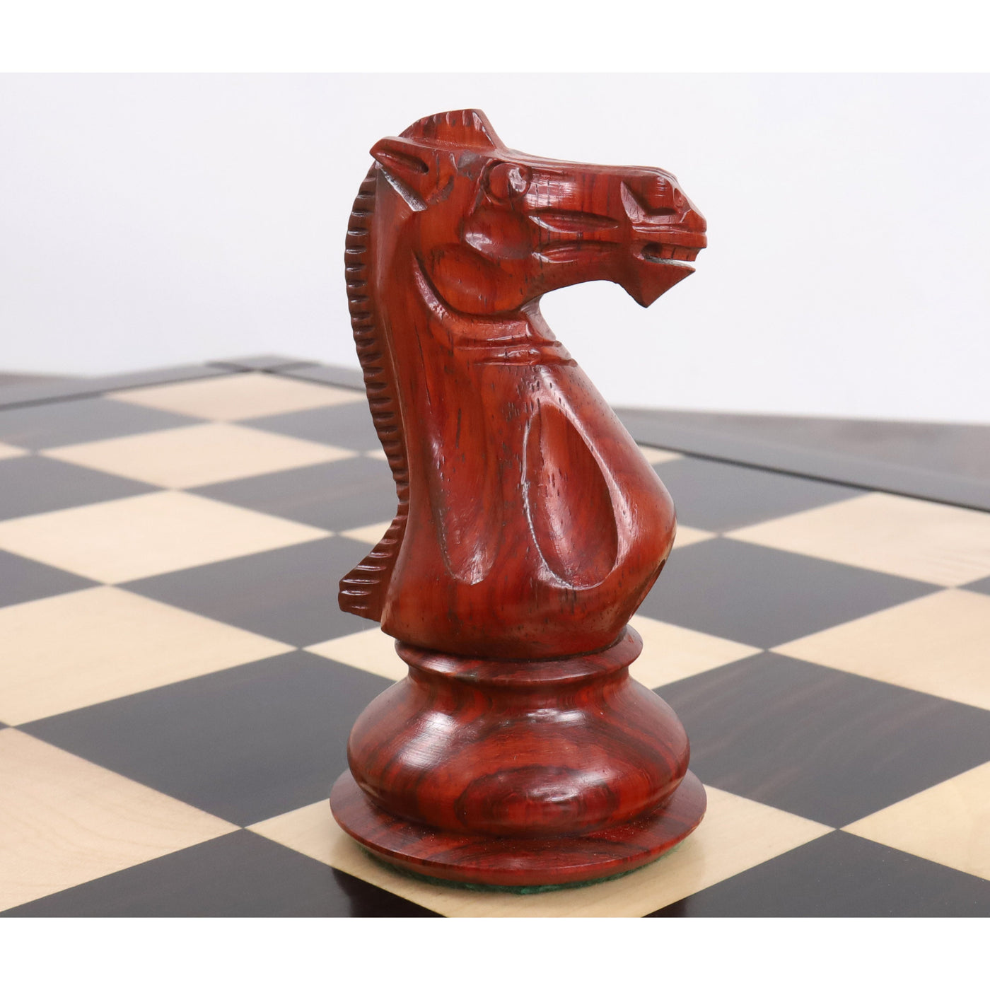 6.3" Jumbo Pro Staunton Luxury Chess Set - Chess Pieces Only -Bud Rosewood-Triple Weight