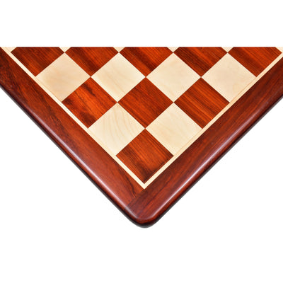 Slightly Imperfect 21" Bud Rosewood & Maple Wood Chess board 