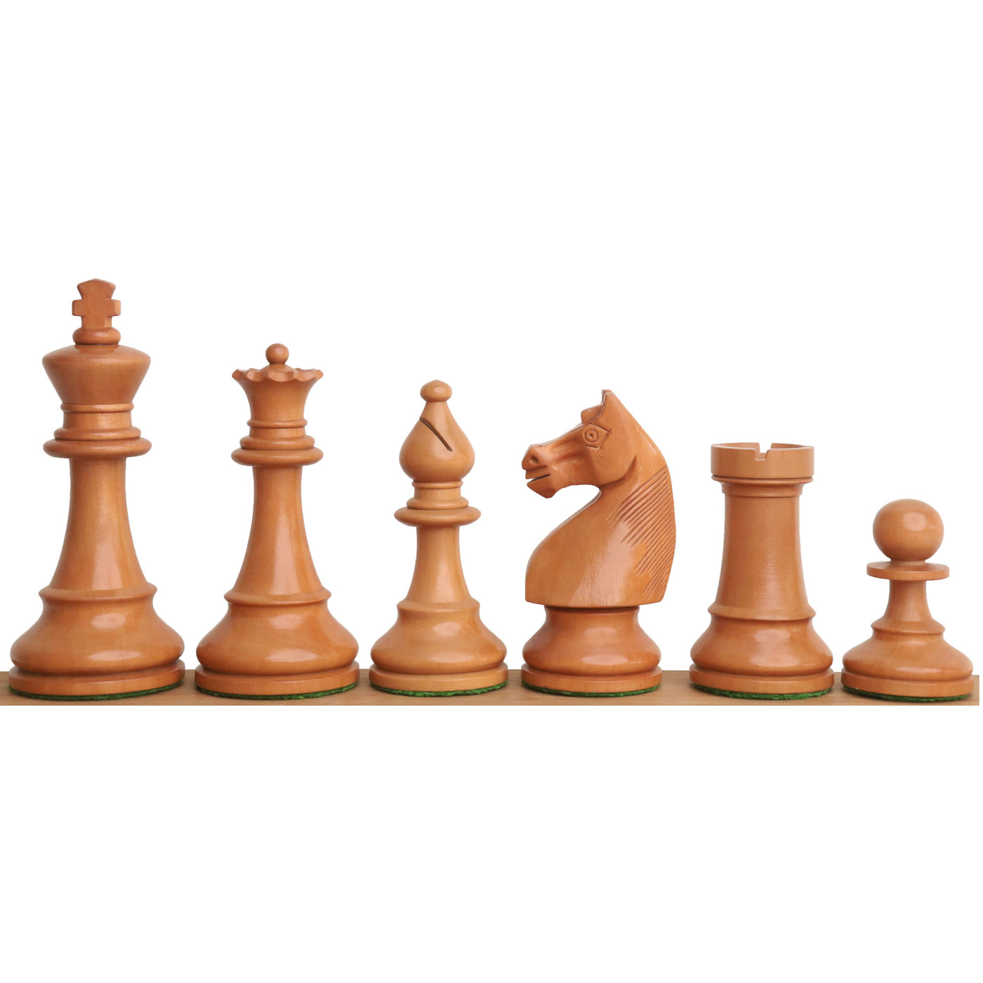 1920's German Collectors' Chess Set - Chess Pieces Only- Antique Boxwood- 4.1