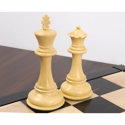 6.3" Jumbo Pro Staunton Luxury Chess Set - Chess Pieces Only -Bud Rosewood-Triple Weight