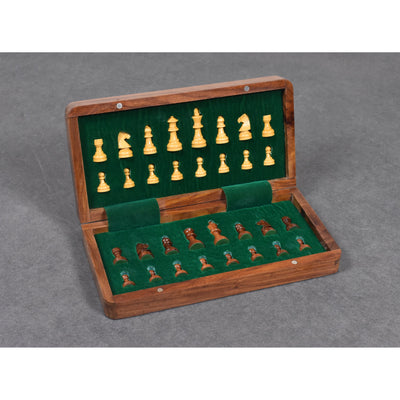 Wooden Magnetic Chess Pecies