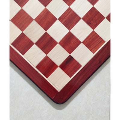 Slightly Imperfect 21" Bud Rosewood & Maple Wood Chess board