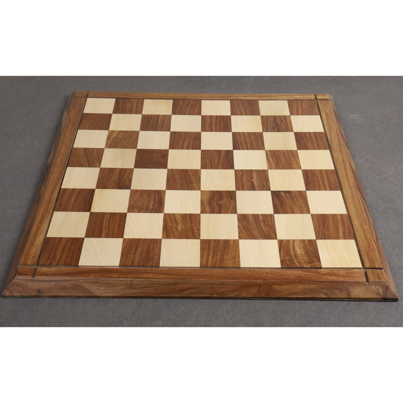 Golden Rosewood & Maple Wood Chess board - Wooden Chess Pieces - Professional Chess Set