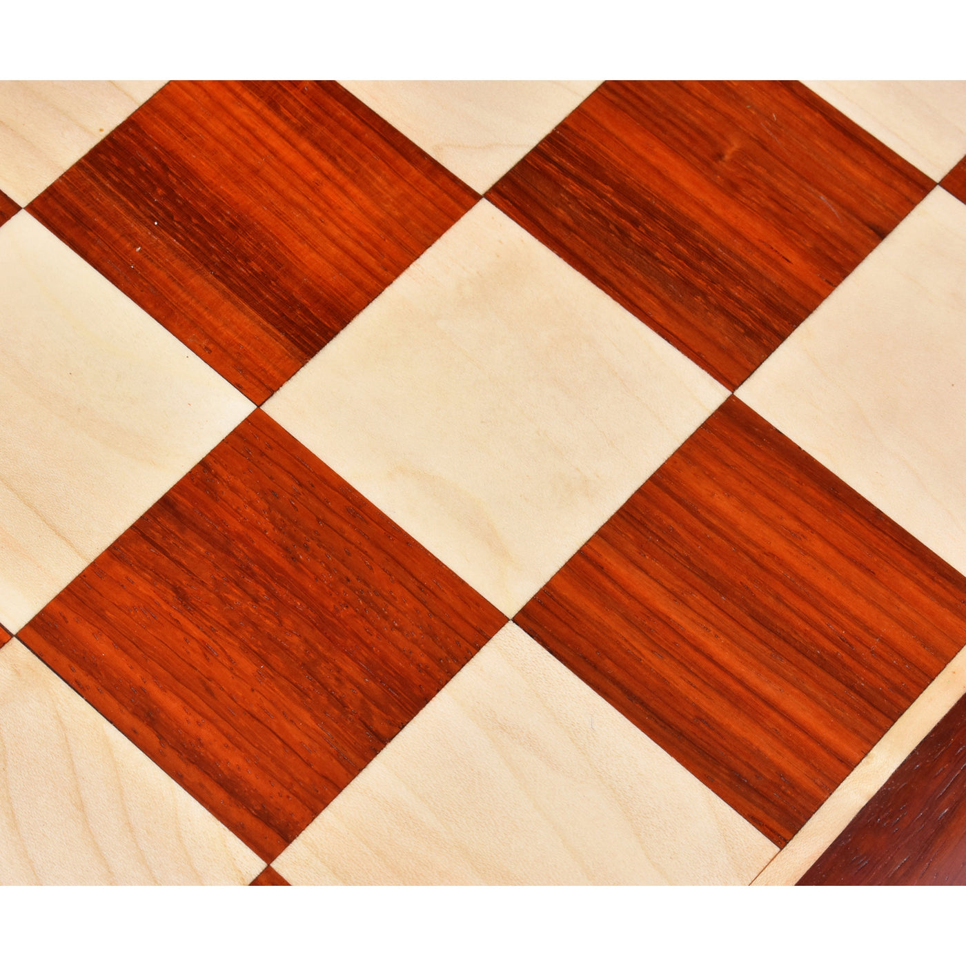 3.9" Professional Staunton Bud Rosewood Chess Pieces with 21" Bud Rosewood & Maple Wood Chess board with 55 mm Wooden Square and Book Style Storage Box
