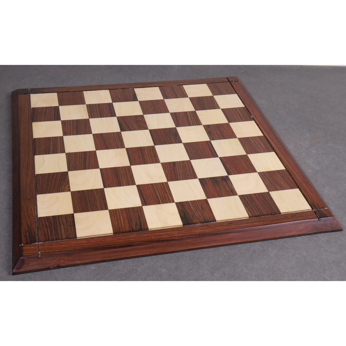 Rosewood & Maple Wood Chess board -Hand Carved Chess Pieces