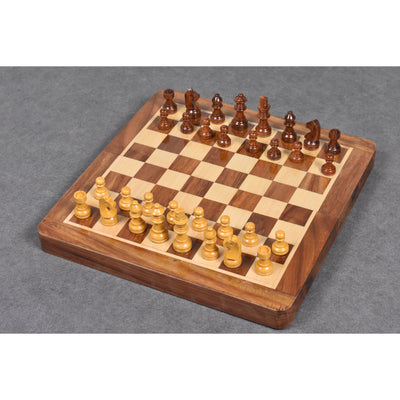 Wooden Magnetic Chess Pecies