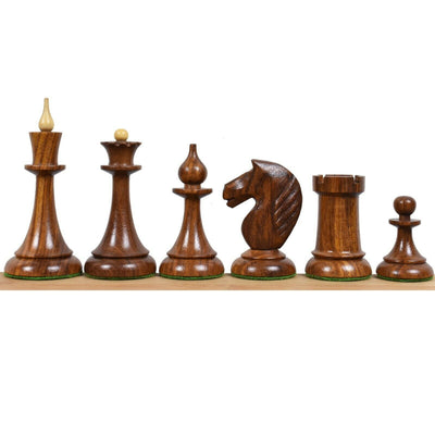 Slightly Imperfect 1950's Soviet Latvian Reproduced Chess Pieces only set