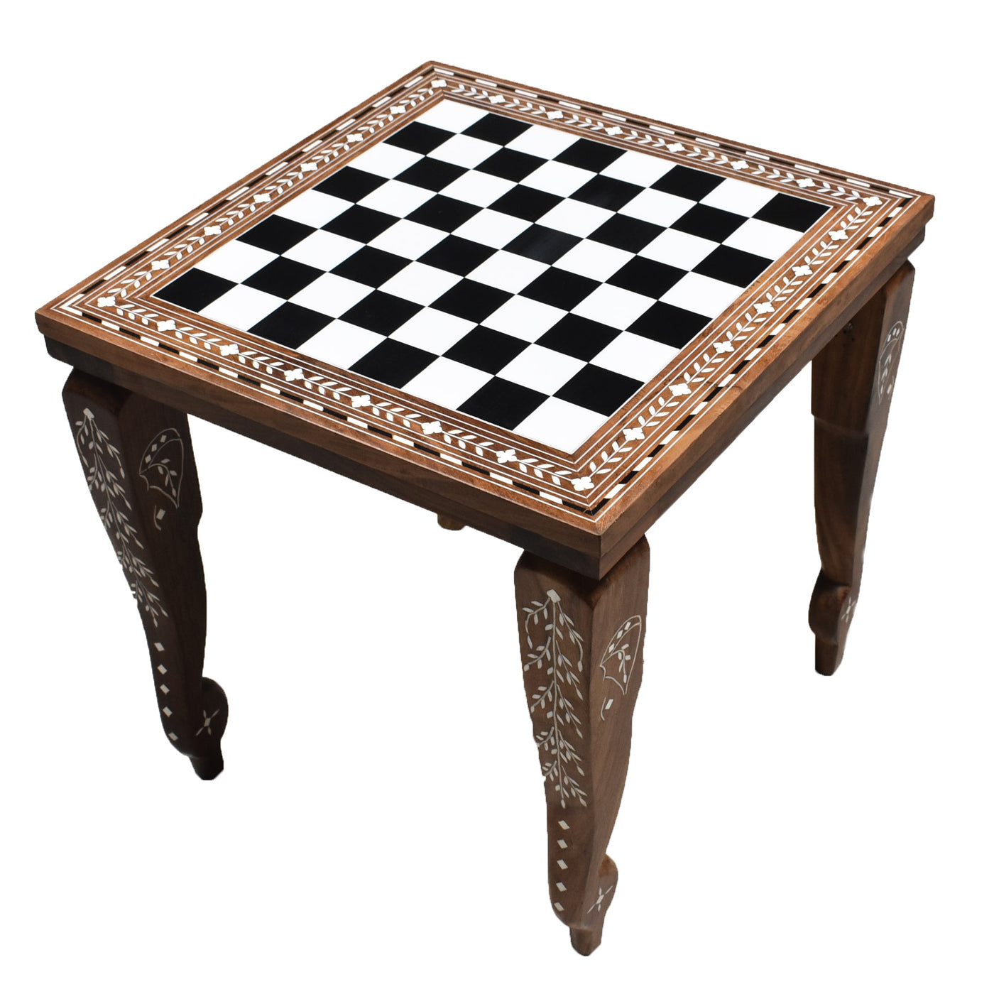 Wooden Chess Board Table | Tournament Chess Pieces | Foldable Chess Set