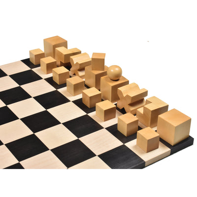 Reproduced 1923 Bauhaus chess pieces Only Absract set