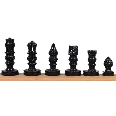 Soap Stone Handcarved Chess Pieces & Board Set