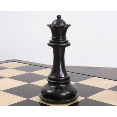 6.3" Jumbo Pro Staunton Luxury Chess Set - Chess Pieces Only - Ebony Wood -Triple Weight