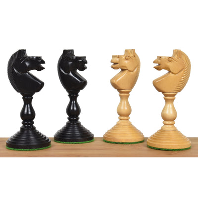 Antique Pre- Staunton English Chess Pieces Only set