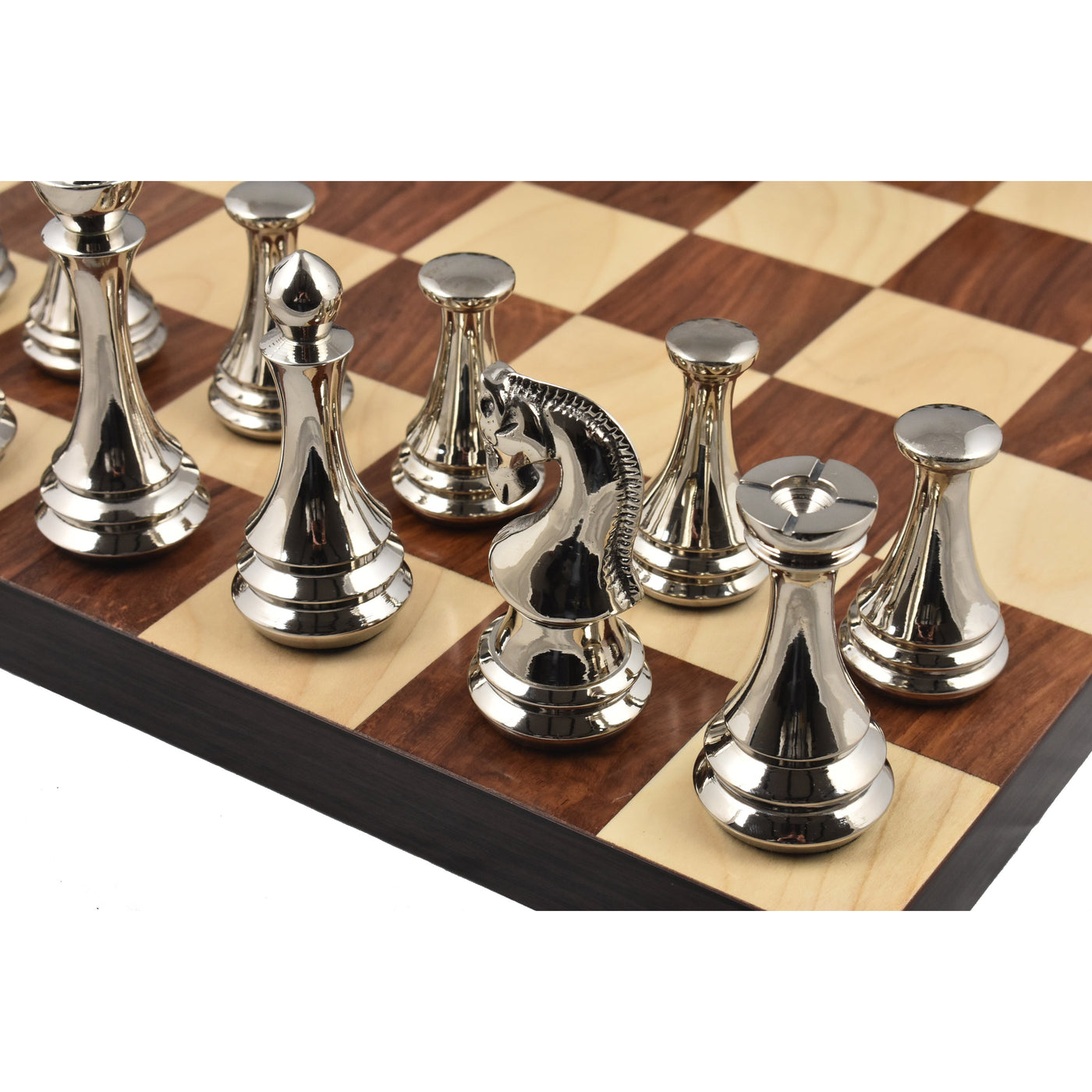 Russian Zagreb Brass Metal Luxury Chess Pieces only set