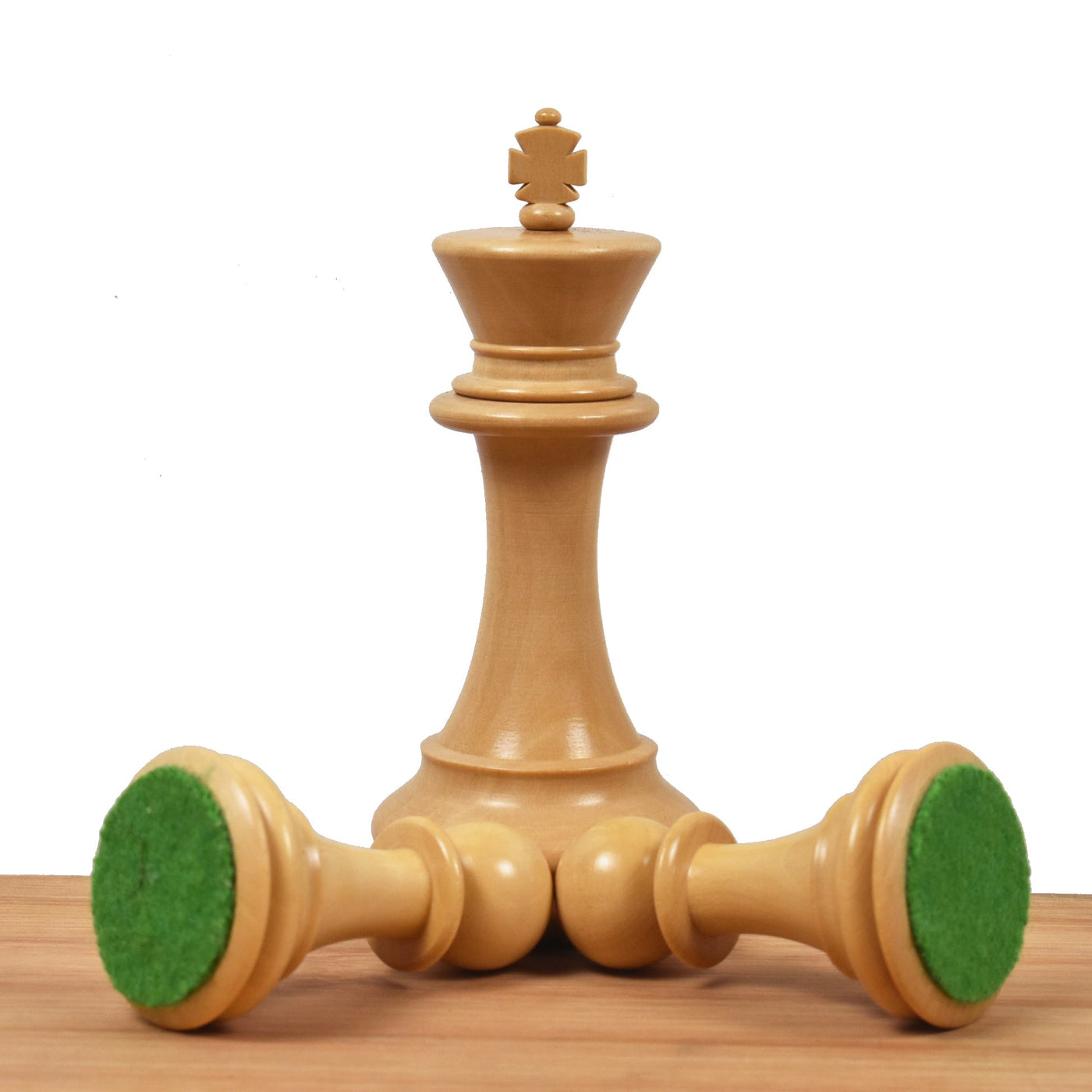 4.1″ Traveller Staunton Luxury Chess Set - Chess Pieces Only – Bud Rose Wood & Boxwood