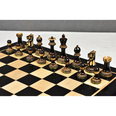 Parker Staunton Carved Chess Pieces Only Set