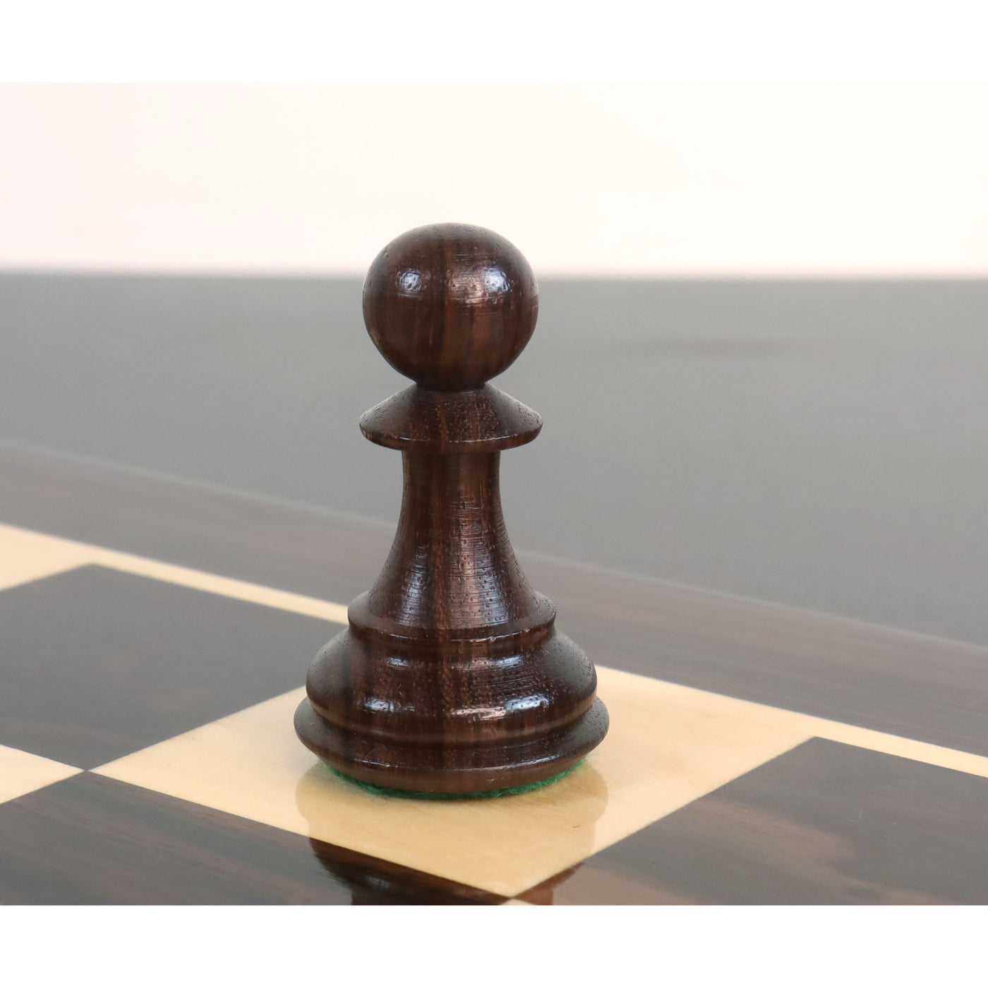 4" Sleek Staunton Luxury Chess Set - Chess Pieces Only - Triple Weighted Rose Wood