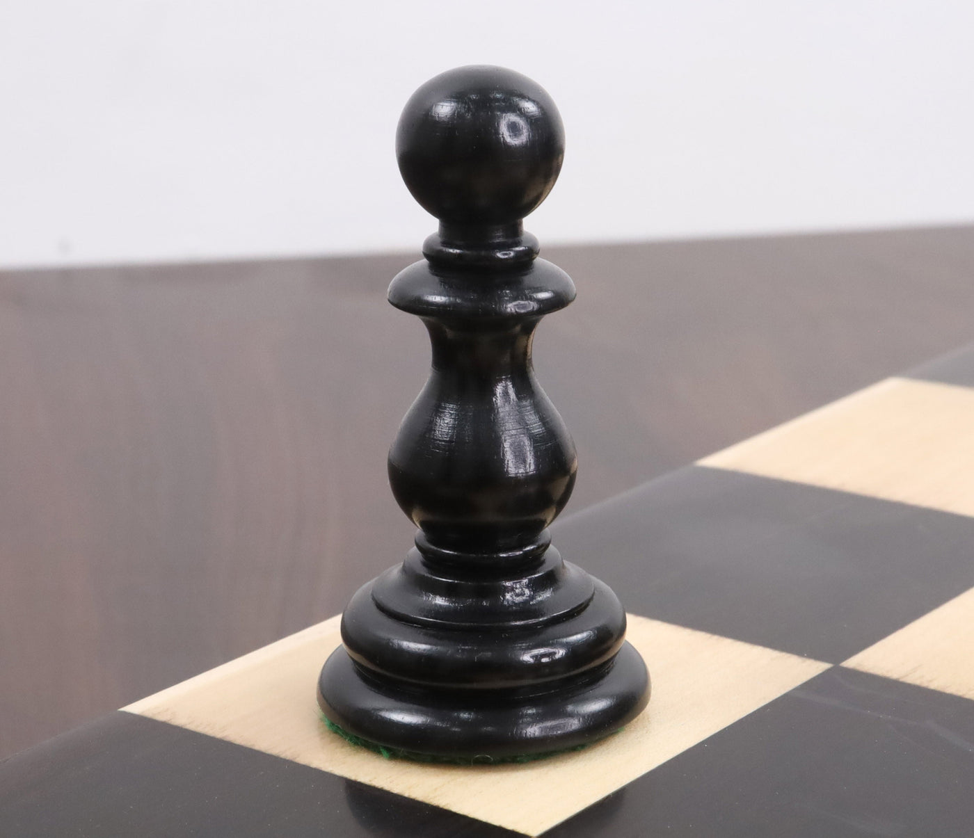 4.6" Medallion Luxury Staunton Chess Set - Chess Pieces Only - Triple Weight Ebony Wood