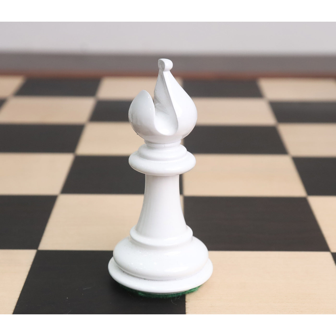 Slightly Imperfect 3.7" Emperor Staunton Chess Set - Chess Pieces Only - Lacquered White and Black Boxwood