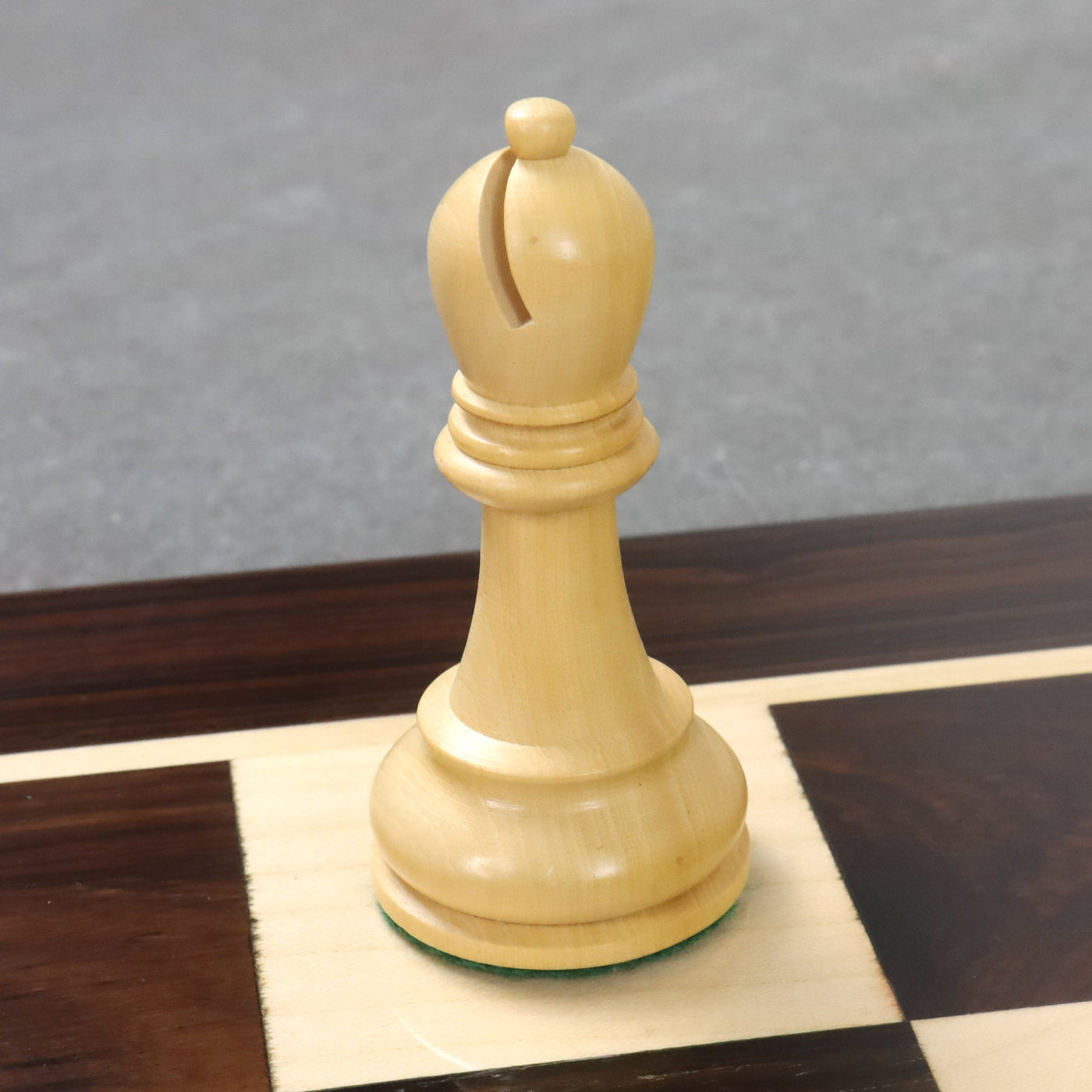 Leningrad Staunton Chess Set - Chess Pieces Only - Rosewood & Boxwood - 4" King