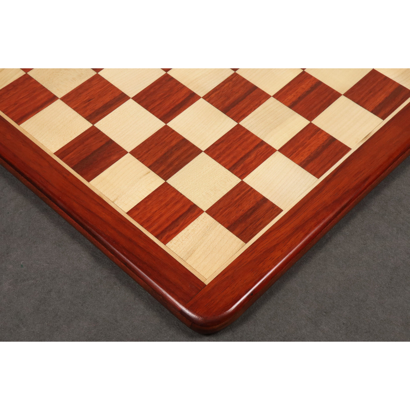Slightly Imperfect 19" Bud Rosewood & Maple Wood Chess board