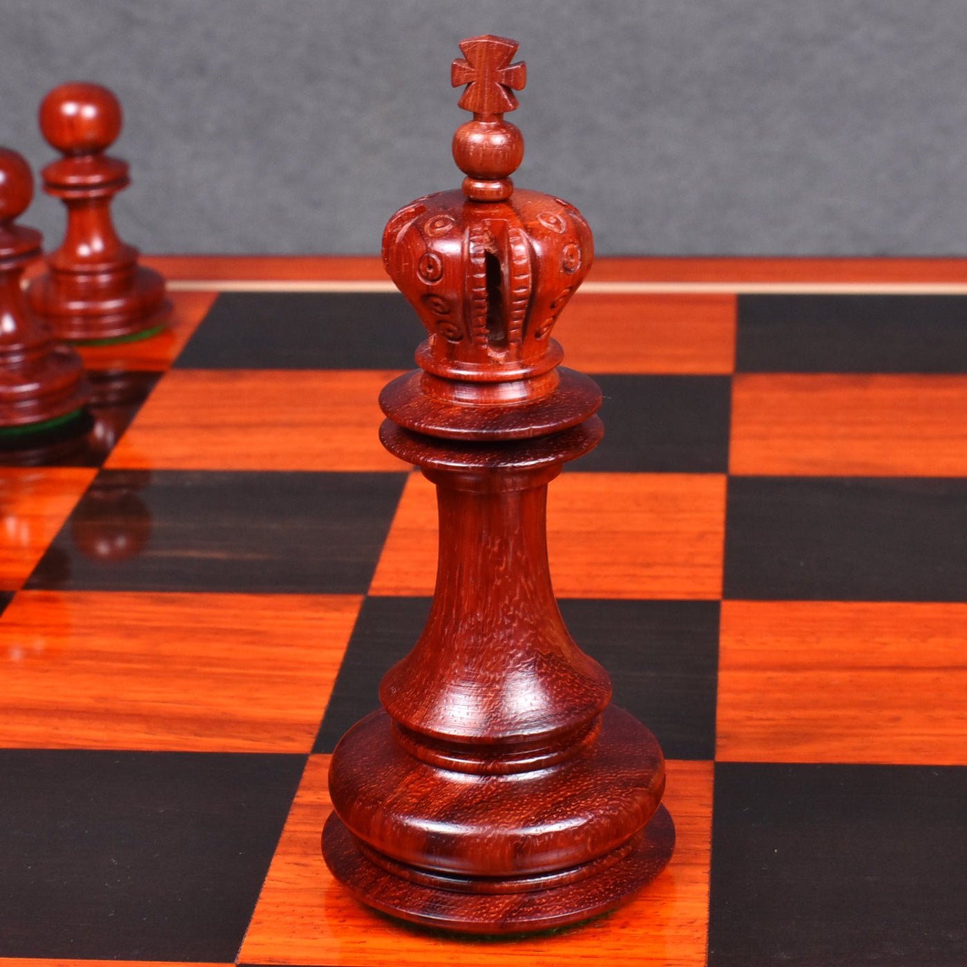 Slightly Imperfect 4.5″ Carvers’ Art Luxury Chess Pieces Only Set