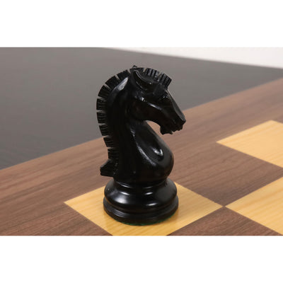 Slightly Imperfect 2021 Sinquefield Cup Reproduced Staunton Chess Set - Chess Pieces Only - Triple weighted Ebony Wood