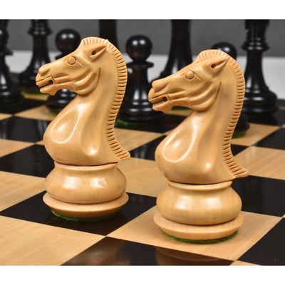 Chamfered Base Staunton Chess Pieces Only set