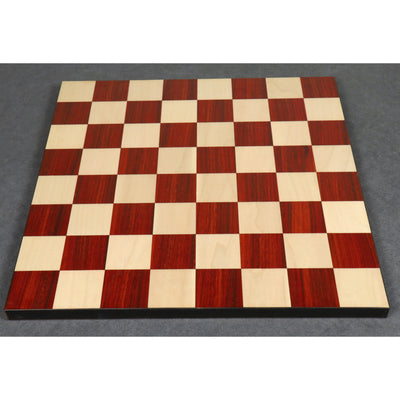 Combo of 3.9" Craftsman Series Staunton Chess Set - Pieces in Bud Rosewood with Board and Box